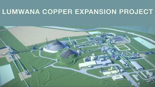 An image showing a rendering of the expansion of the Lumwana copper project 