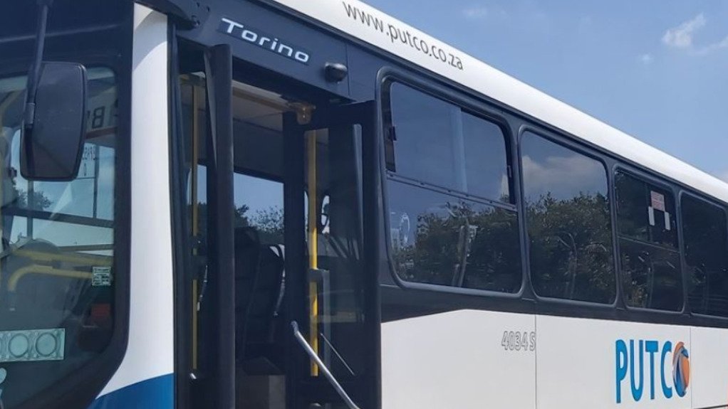 A Putco branded bus