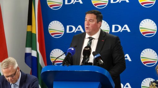 DA leader John Steenhuisen