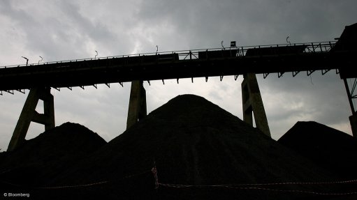 Coal stockpiles