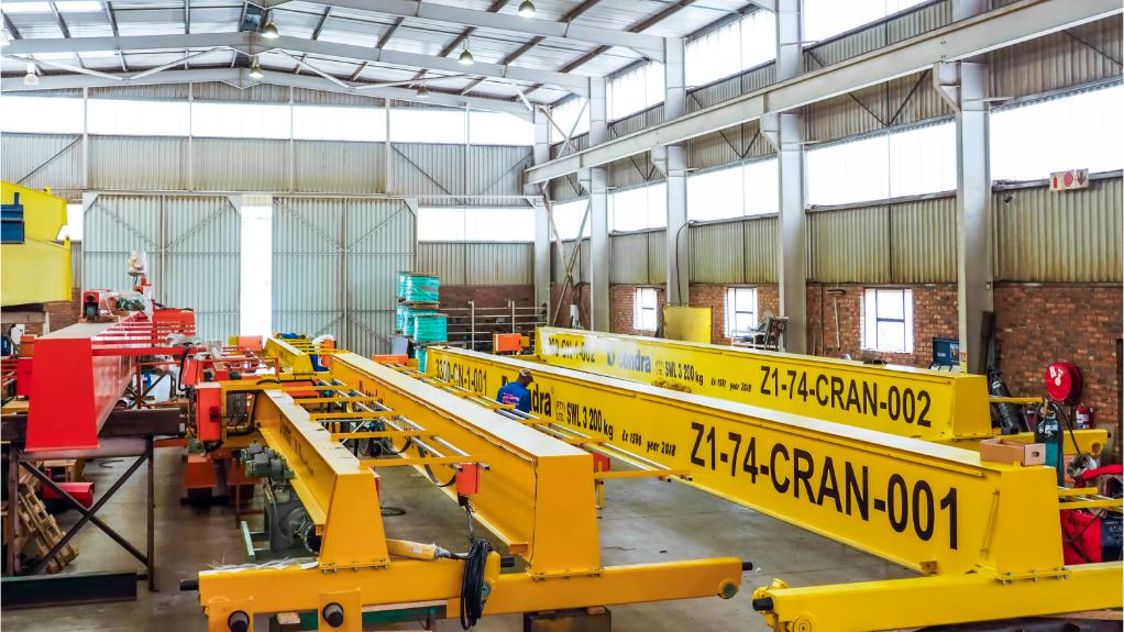 CONGO DELIVERY
The company, in 2024, delivered a 21-m-span, 5 t single-girder overhead crane to a copper and cobalt mine in the Katanga province