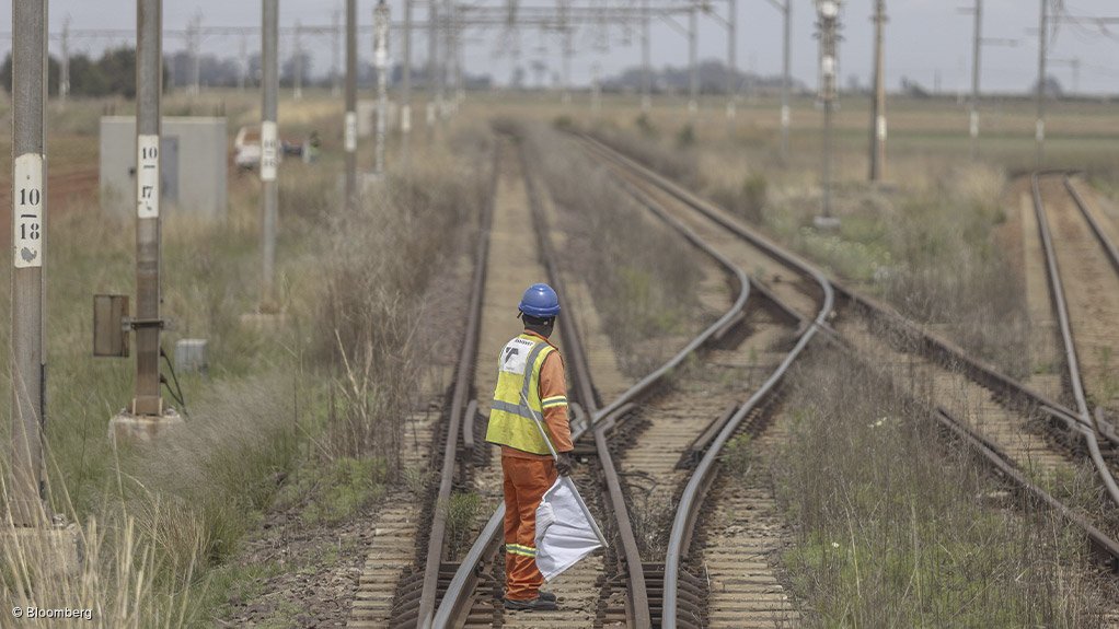 CORRIDOR REPAIR: South African coal and iron-ore exporters are considering entering into agreements with State-owned freight logistics company Transnet to help fund the repair and upgrade of rail network infrastructure on key commodity corridors. Independent entities have reportedly completed technical assessments of the work needed on the coal and iron-ore lines, and they will carry out further studies on the other routes. Photograph: Bloomberg
