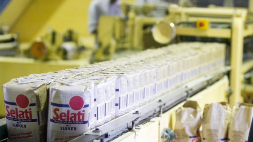 Selati sugar on production line