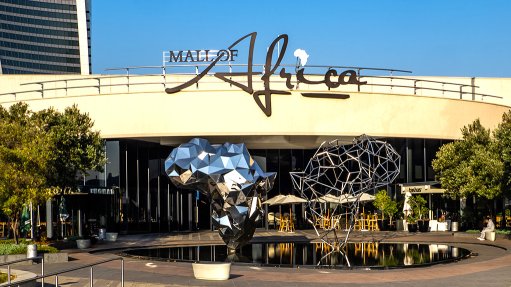 An image showing The Mall of Africa 