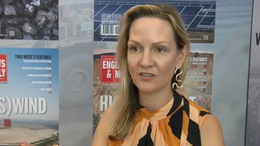 Apollo Africa MD Jenna Harris talks to Mining Weekly at Investing in African Mining Indaba 2025