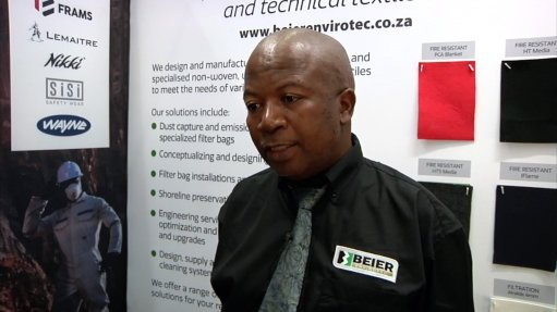 Beier Envirotec CEO Mawethu Ntsholo talks to Mining Weekly at Investing in African Mining Indaba 2025