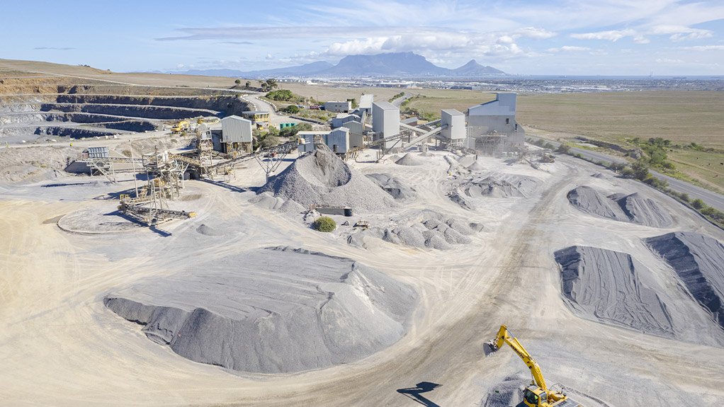 AfriSam maintains high levels of health and safety standards across its quarry operations