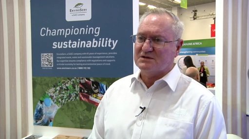  EnviroServ Waste Management Group Commercial Director Dave Morrey talks to Mining Weekly at Investing in African Mining Indaba 2025.