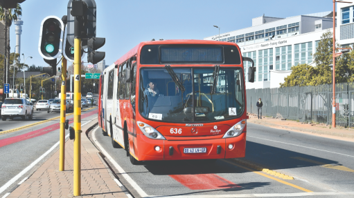 Image of Rea Vaya bus