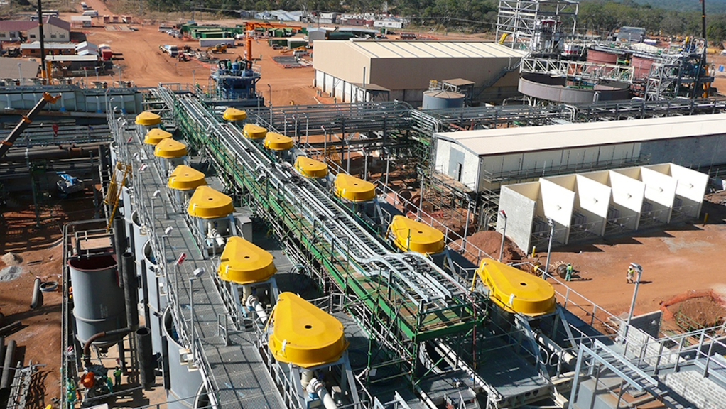 Aerial view of the Lumwana mine