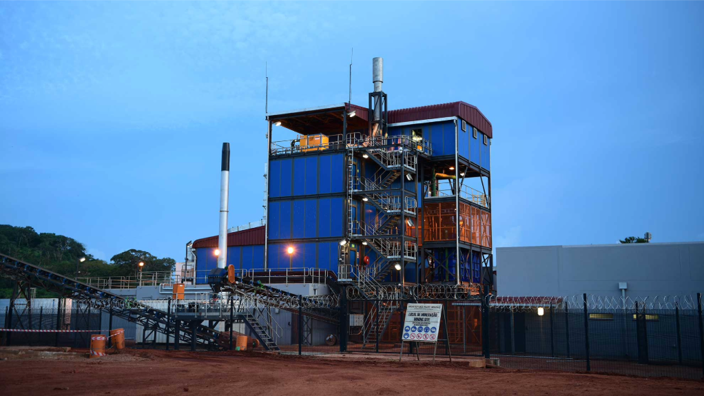 Image of Montepuez ruby mine processing plant