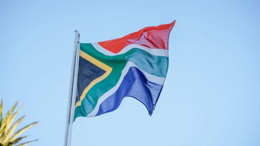 South African flag 