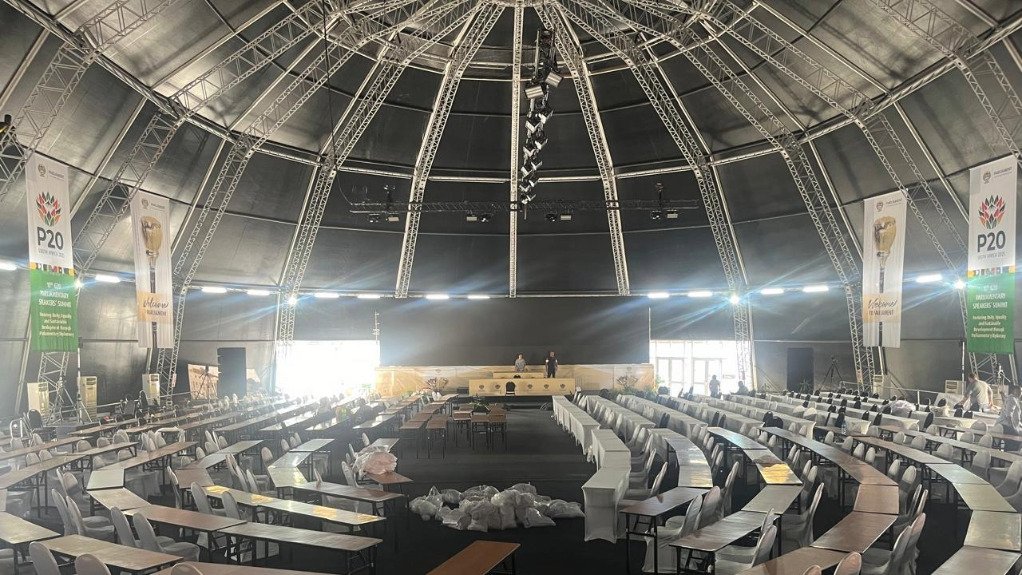 The Dome interior