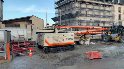 A generic image of a concrete pump