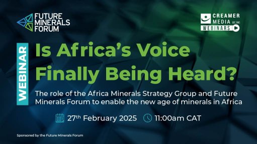 Webinar to consider Africa's role in global minerals supply