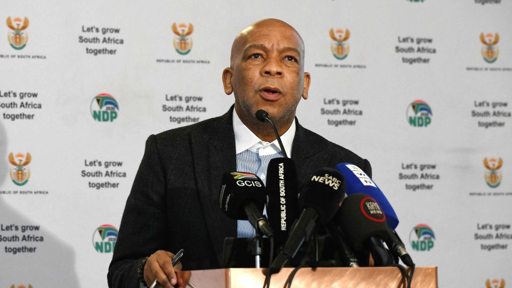 Minister of Electricity and Energy Kgosientsho Ramokgopa