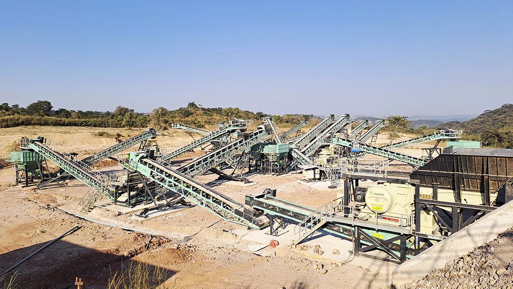 The 350 tonnes per hour (tph) production plant is the largest ever Pilot Modular aggregate production plant installation to date