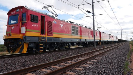 A Transnet locomotive