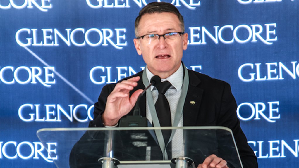 Glencore Alloys CEO Japie Fullard.