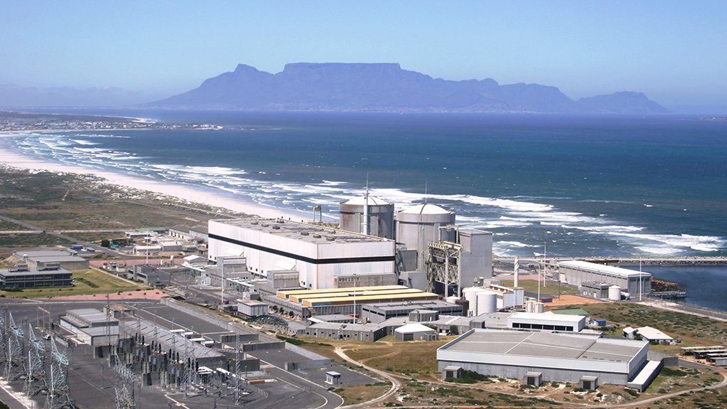 Koeberg nuclear power station, in the Western Cape