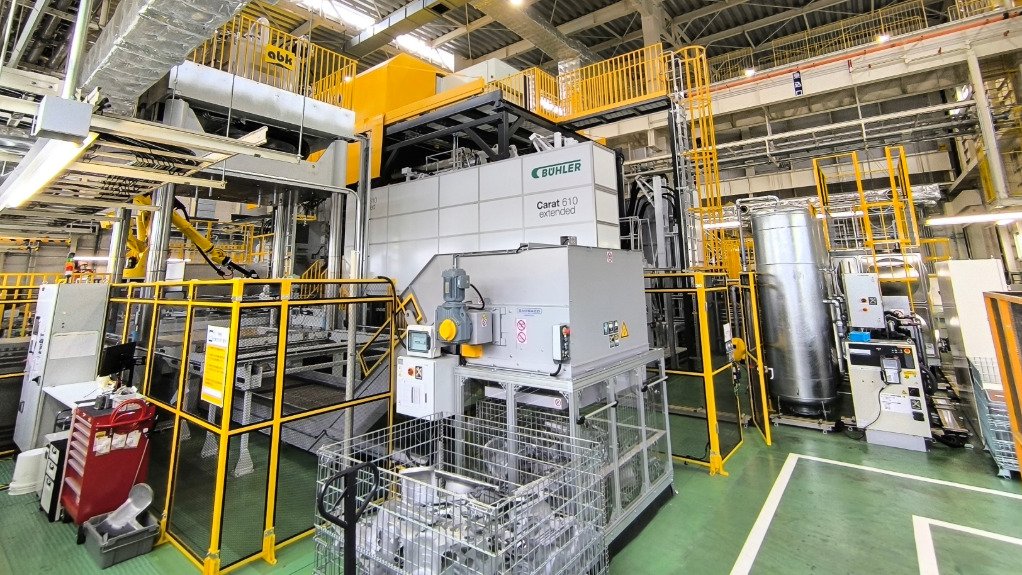 An image of Bühler’s Carat 610 at Honda’s plant in Tochigi, Japan