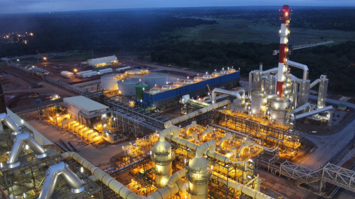 Aerial view of the Kansanshi mine