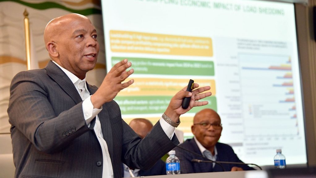 Electricity and Energy Minister Dr Kgosientsho Ramokgopa 