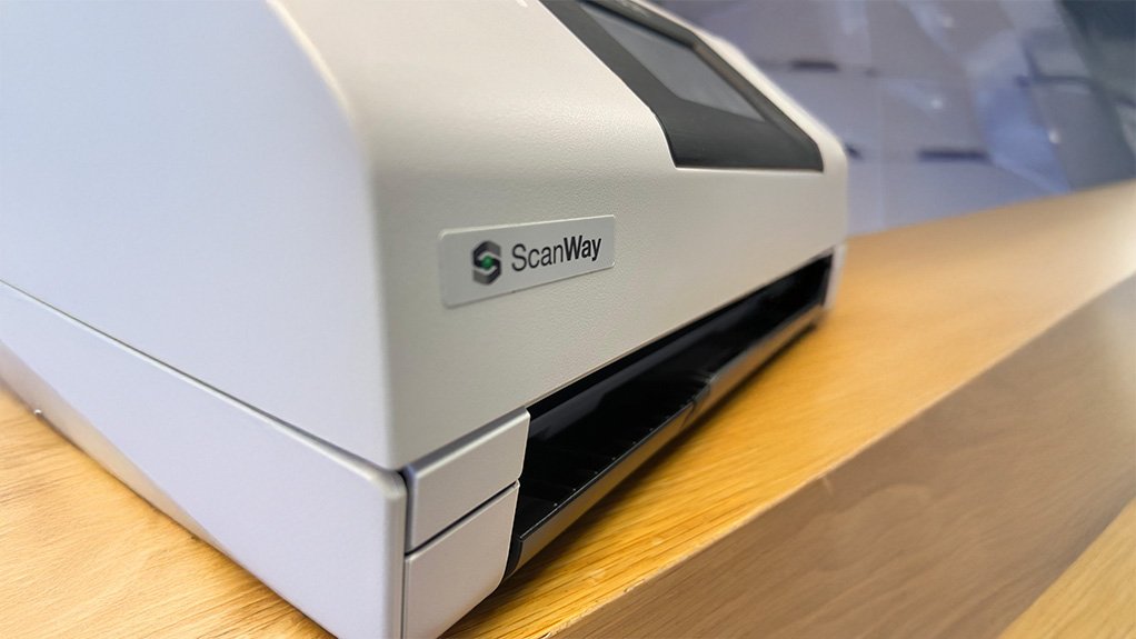 Side view image of the Epson WorkForce DS-790WN scanner