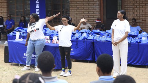 Engen visits Limpopo to launch Menstrual Care Campaign at Tekanang Secondary