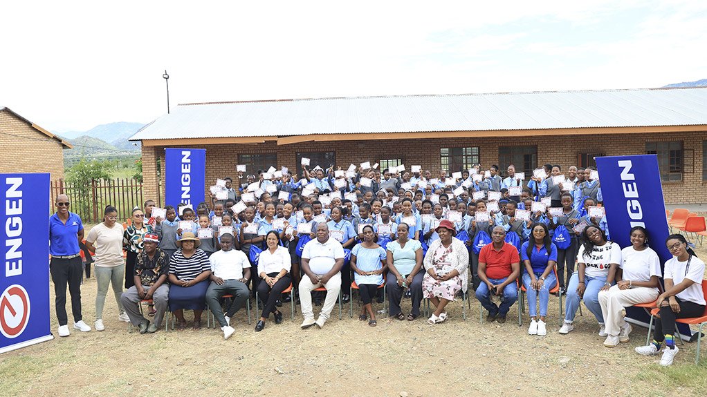 Engen visits Limpopo to launch Menstrual Care Campaign at Tekanang Secondary