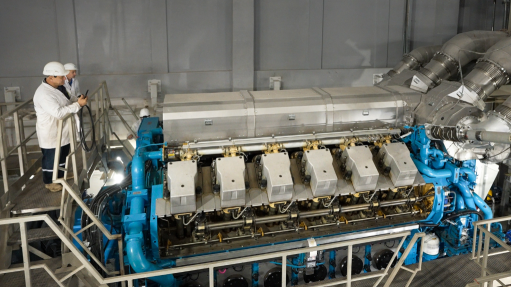 Image of standby diesel power plant