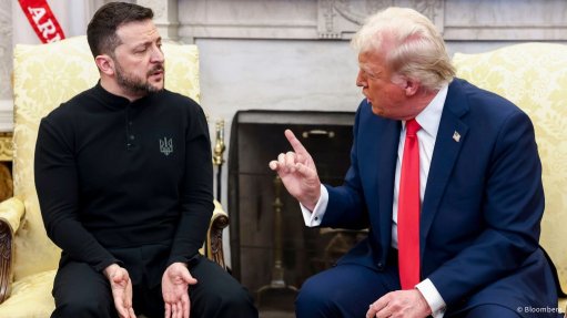 Ukrainian President Volodymyr Zelenskiy met with US President Donald Trump on Friday.