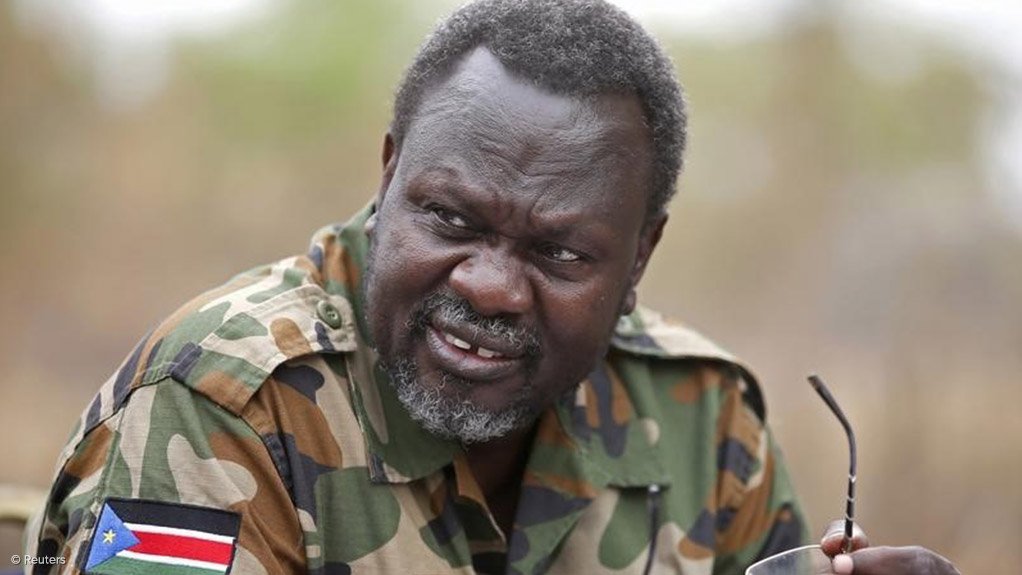 South Sudanese First Vice President Riek Machar