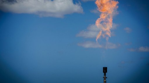 The above image depicts a gas flame 