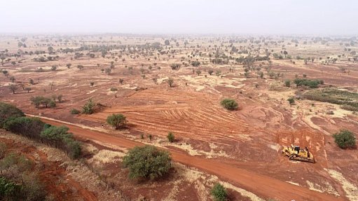 An image of the Kiaka gold project 