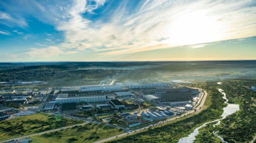 Aerial view of the Kariega plant