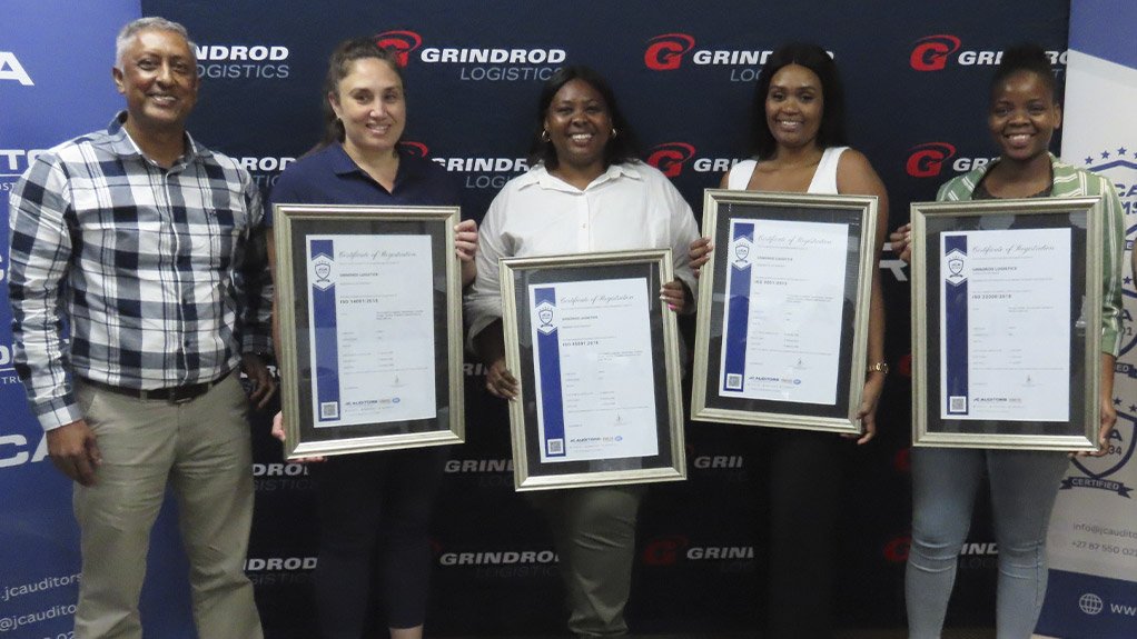 Grindrod Logistics in Partnership with Maersk Achieves Unprecedented ISO Certifications 