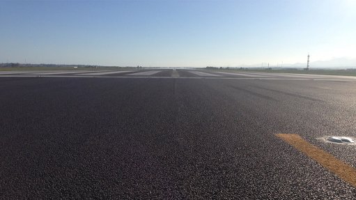 The George airport runway