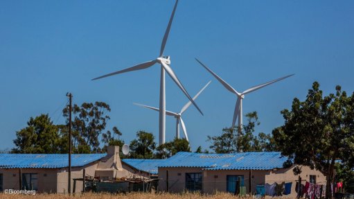 Wind turbines near homes