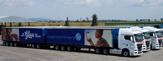 PALATABLE The trucks are expected to reduce carbon emissions by 37% per pallet shipped