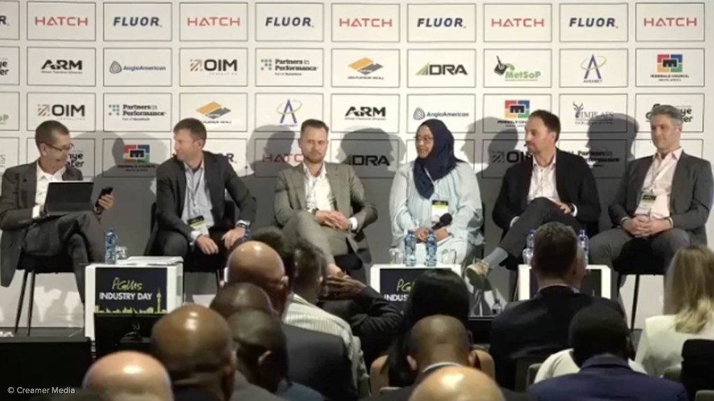 The PGM Industry Day discussion panel.