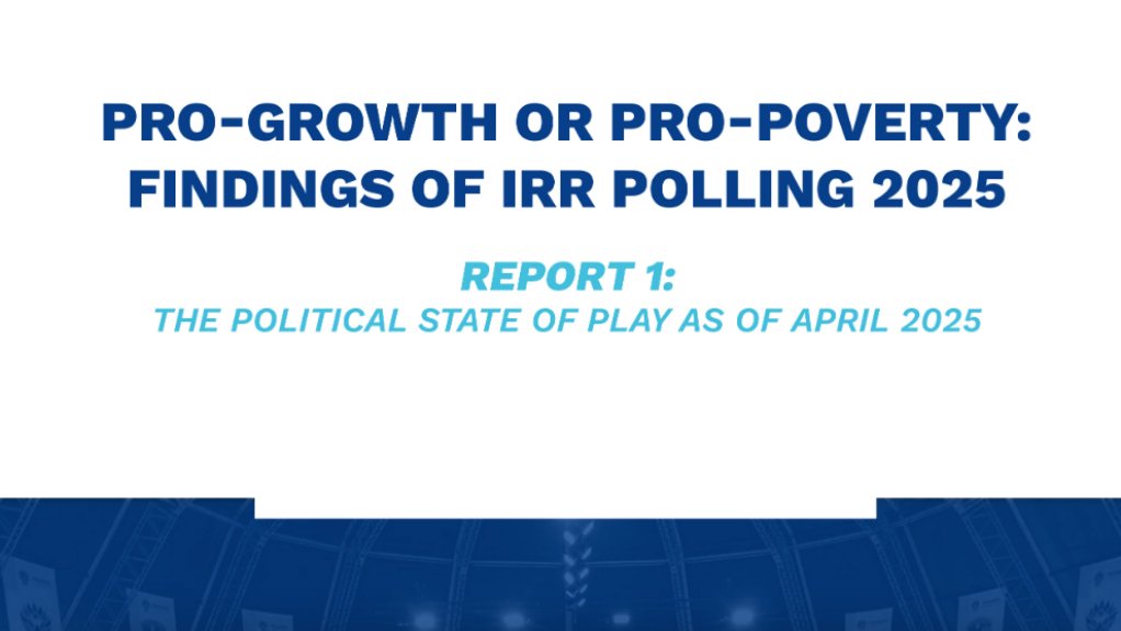 Pro-Growth or Pro-Poverty: Findings of IRR Polling 2025 | Report 1: The Political State of Play as of April 2025