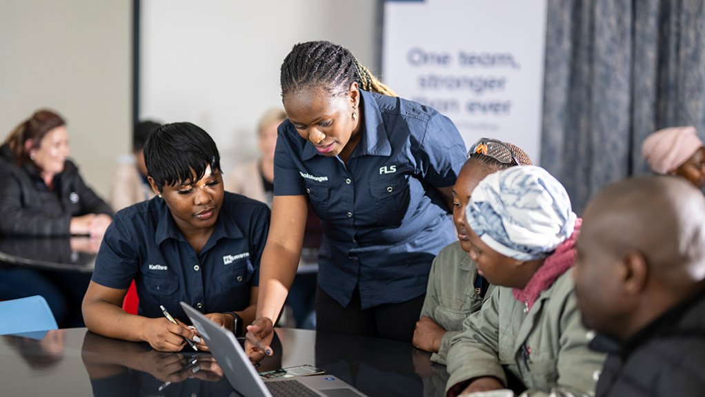 FLS employees with trainees