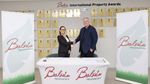 IFC Southern Africa regional director Cláudia Conceição and Balwin CEO Steve Brookes