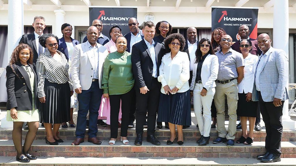 Harmony’s CEO fosters relations with stake-holders and meets with Free State Premier