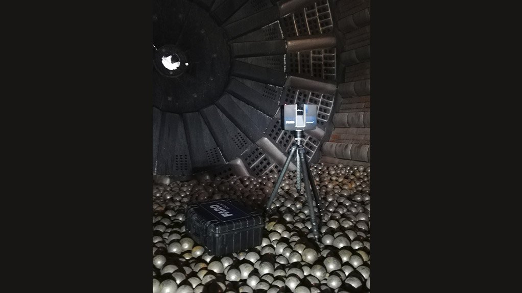 3D scanning technology enables Multotec to design mill liners using a point cloud, reducing or in some cases eliminating the need for on-site personnel to physically measure the mill