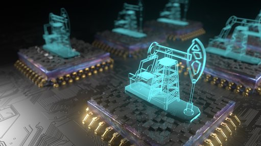 Digital technology illustration