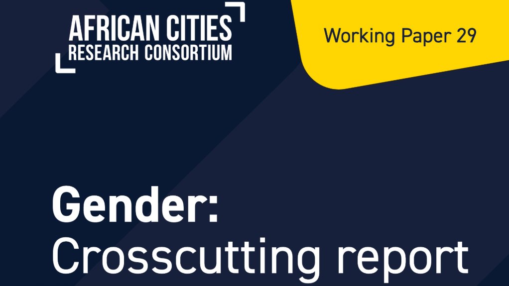 Gender: Crosscutting report