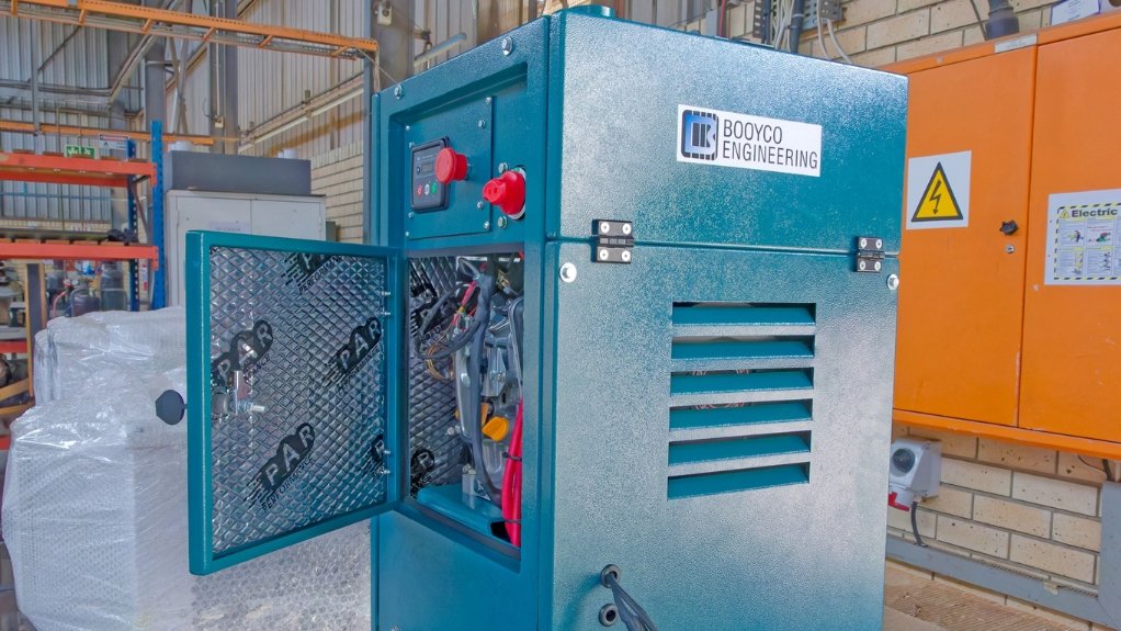 Booyco Engineering APU in workshop