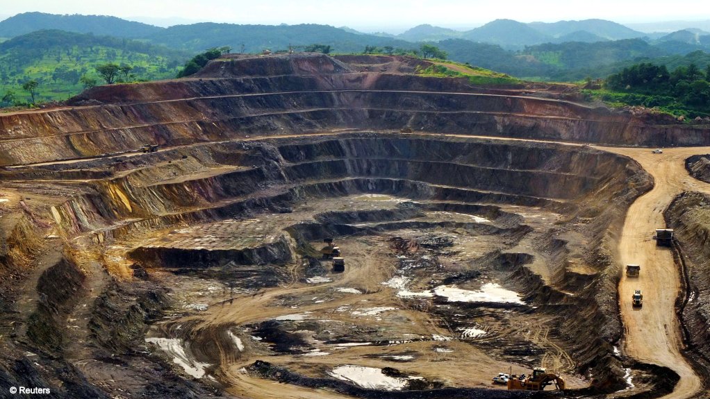 A mine in the DRC
